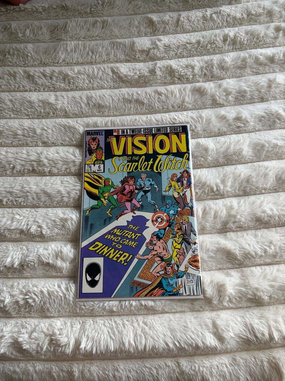 The Vision and the Scarlet Witch #6 Comic Book (1985 Marvel)
